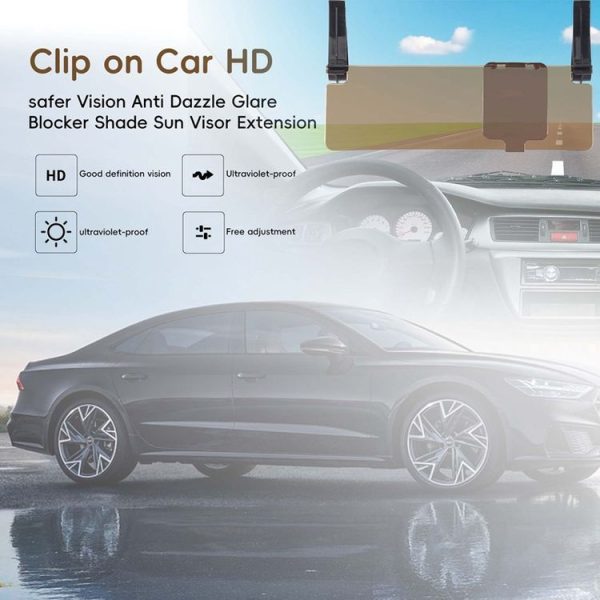 29.5x9.5cm Car Anti-Glare Sun Visor - Image 3