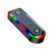 Q3 2-in-1 RGB Light Bluetooth Audio Receiver Launcher Car Audio Adapter - Image 2