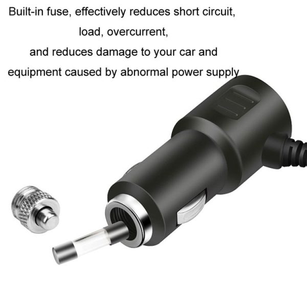 1 to 4 Q3.0 Car Cigarette Lighter Fast Charging 120W Car Conversion Plug (BY-1369) - Image 3