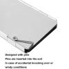 AOTU AT6344-1 10pcs / Set Outdoor Camping With Pins Aluminum Stove Windshield - Image 6
