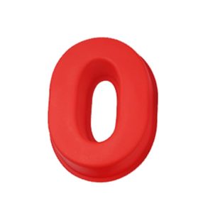 Digital Silicone Cake Baking Mold DIY Making Cookie Mould, Specification: Number 0