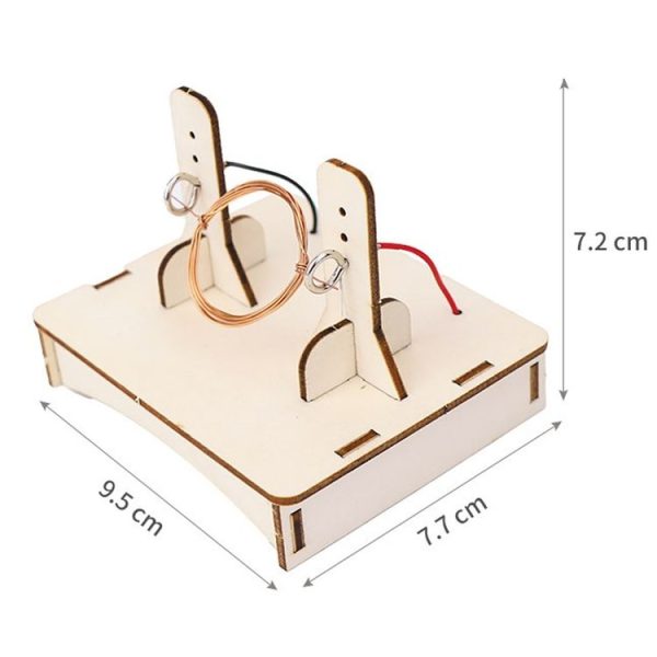 DIY DC Motor Pupils Handmade Electromagnetic Coil Science Experiment Material Kit - Image 4