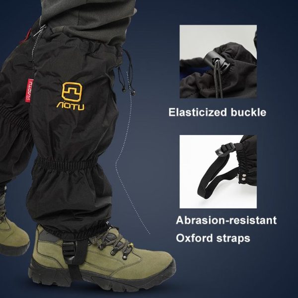 AOTU AT8904 1pair Hiking Climbing Snowproof Sandproof Leg Protector Shoes Covers - Image 10