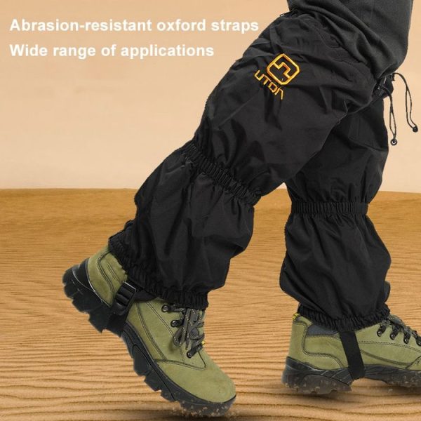 AOTU AT8904 1pair Hiking Climbing Snowproof Sandproof Leg Protector Shoes Covers - Image 2