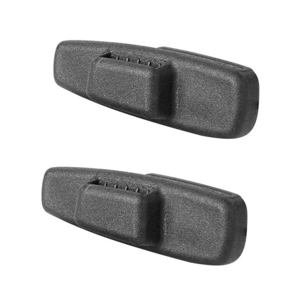 1pair Car Seat Belt Adhesive Buckle Fastener Adjustment Limiter - Image 2