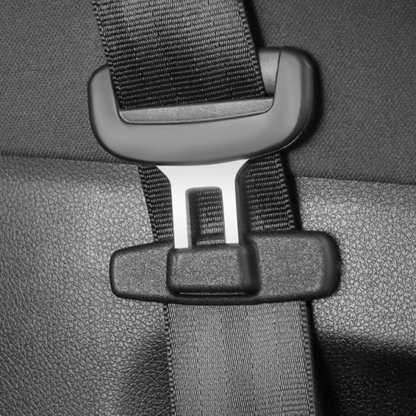 1pair Car Seat Belt Adhesive Buckle Fastener Adjustment Limiter - Image 7