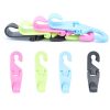 2pcs Mini Car Seat Back Plastic Hook (Random Color Delivery) - Image 2