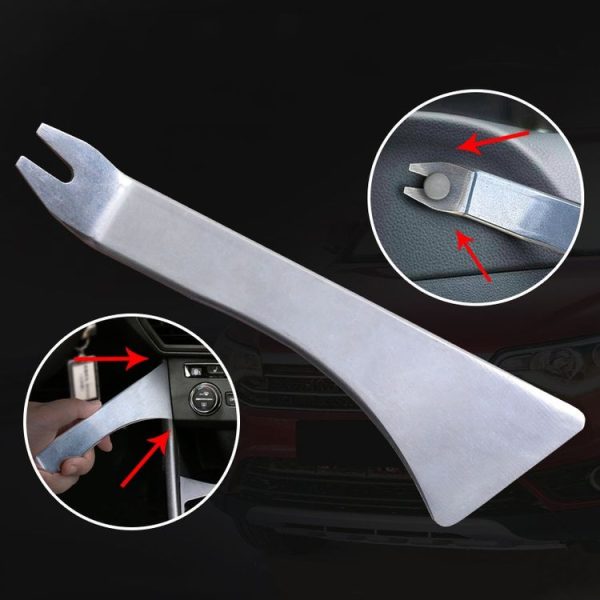 Stainless Steel Car Interior Pry Board Speaker and Door Disassembly Screwdriver Tool (Dual-use) - Image 6