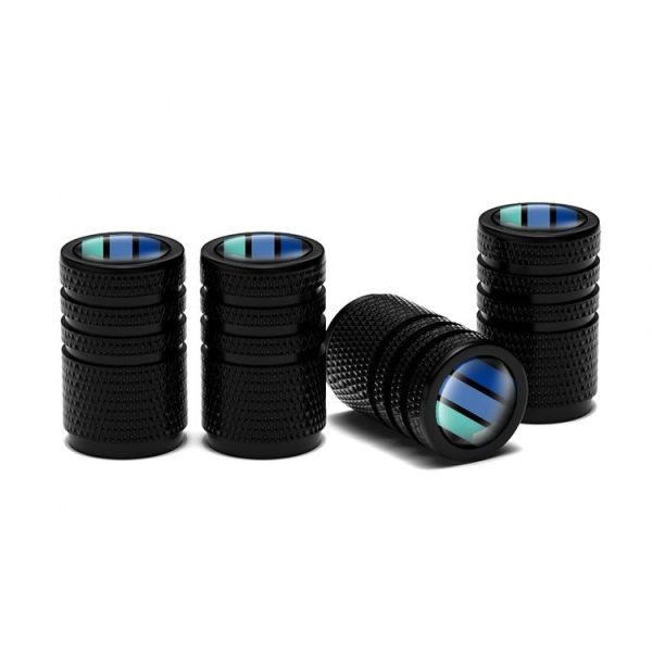 Aluminum Alloy Car Tire Decorative Valve Cap (Black) - Image 4