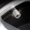 4pcs / Set Zinc Alloy Car Tire Modified Valve Cap (Black) - Image 4