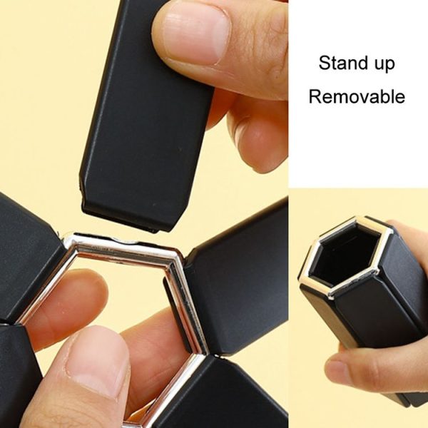 Thickened Folding Anti-scald Heat Insulation Mat Table Placemat Pot Mat (Black) - Image 5