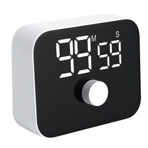 YS LED Rotating Timer IlSent Kitchen Time Manager (White)