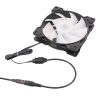 20cm DC5521 Power Adapter To 12V Computer Case 4Pin Fan Cable - Image 2