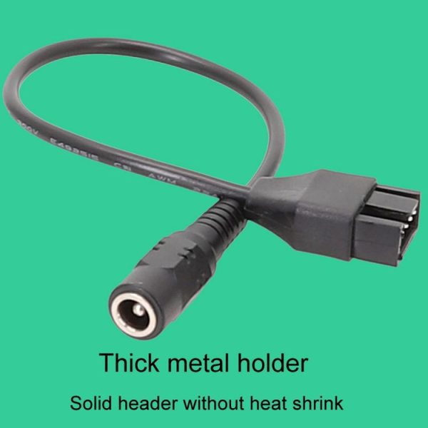 20cm DC5521 Power Adapter To 12V Computer Case 4Pin Fan Cable - Image 6