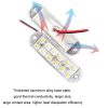 6pcs 12-Bead LED Flashing Warning Lights Motorcycle RV Signal Lights (White Light) - Image 4