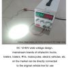 6pcs 12-Bead LED Flashing Warning Lights Motorcycle RV Signal Lights (White Light) - Image 9