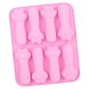 8 Grids Cats Claw DIY Baby Teething Silicone Molds Cake Baking Mould (Pink)