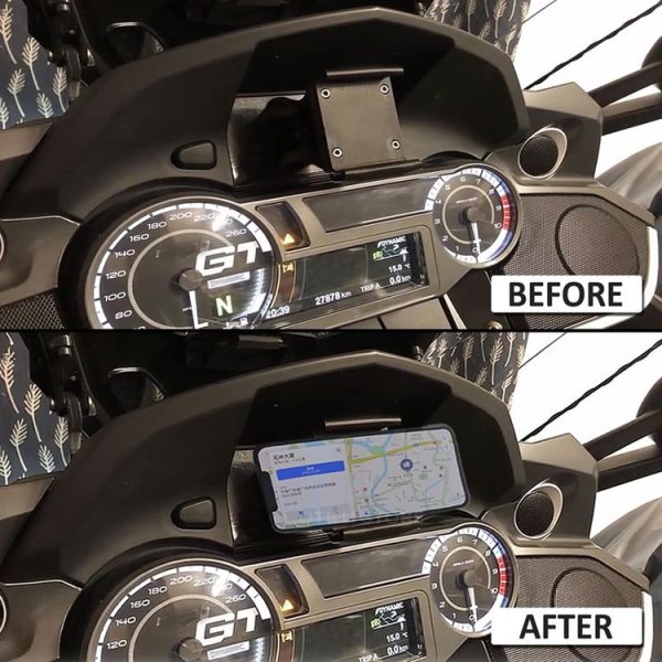 BMW K1600B / K1600GT / K1600GTL Motorcycle Modified Mobile Phone Holder - Image 10