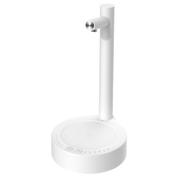 Intelligent Drinking Water Pump Desktop Water Bottle Dispenser 7 Levels Of Dispensing (White)