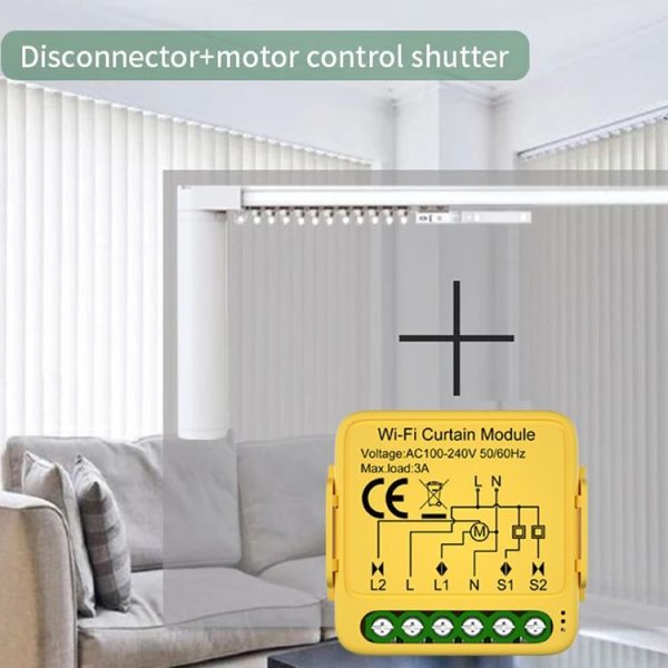 WiFi Graffiti Curtain Switch On / Off Module - Image 11