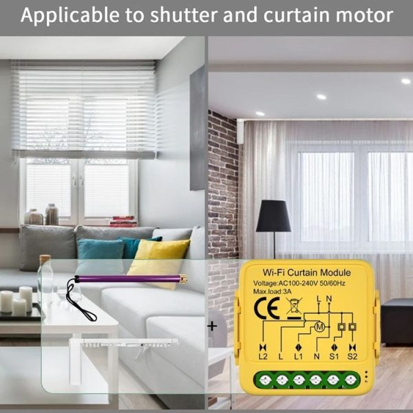 WiFi Graffiti Curtain Switch On / Off Module - Image 12