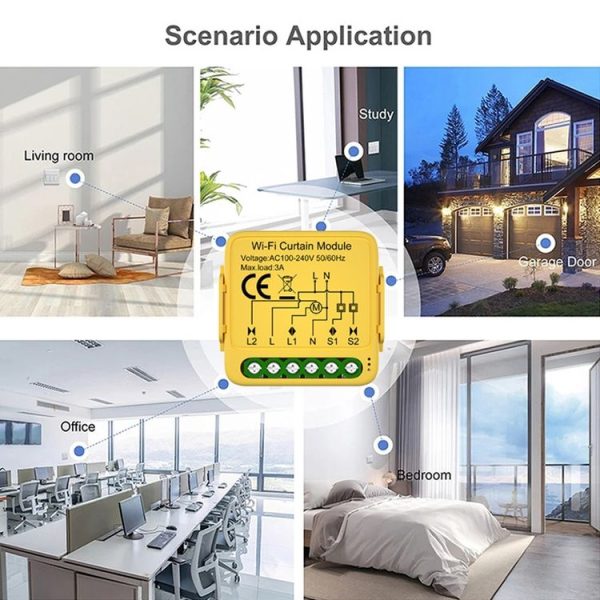 WiFi Graffiti Curtain Switch On / Off Module - Image 13
