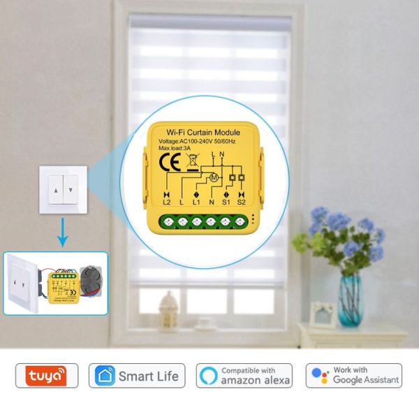 WiFi Graffiti Curtain Switch On / Off Module - Image 5