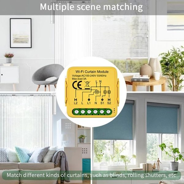 WiFi Graffiti Curtain Switch On / Off Module - Image 6
