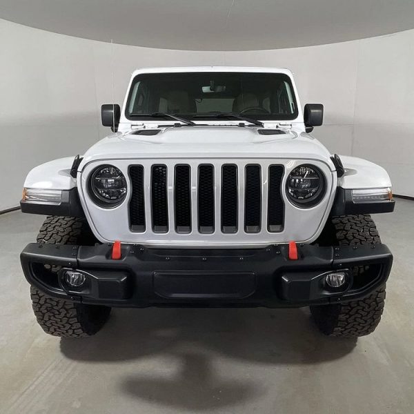 07-23 Jeep Wrangler JK / JL / JT Front Bumper Trailer Hook Cover (Black) - Image 7