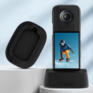 Insta360 X4 CYNOVA Silicone Base Upright Holder Desktop Support Stand