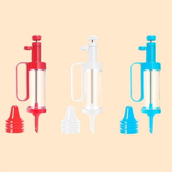 Cookie Biscuit Mold Decorator Set Baking Decoration Nozzle Tools (White) - Image 2