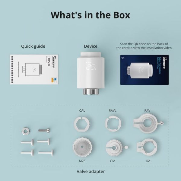 SONOFF TRVZB Zigbee Temperature Control Valve Intelligent Heating Anti-freezing APP Remote Control - Image 14