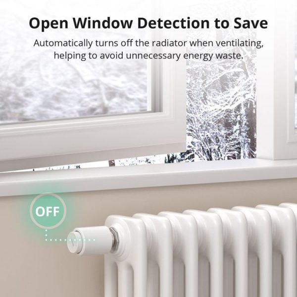 SONOFF TRVZB Zigbee Temperature Control Valve Intelligent Heating Anti-freezing APP Remote Control - Image 5
