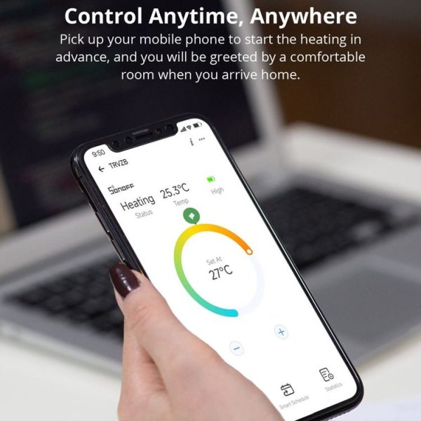 SONOFF TRVZB Zigbee Temperature Control Valve Intelligent Heating Anti-freezing APP Remote Control - Image 6