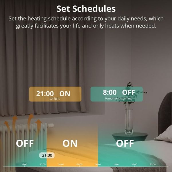 SONOFF TRVZB Zigbee Temperature Control Valve Intelligent Heating Anti-freezing APP Remote Control - Image 9