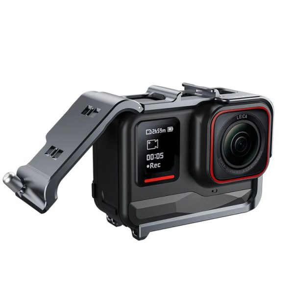 Insta 360 Ace / Ace Pro TELESIN S6-FMS-02 Vertical Shot Quick Release Metal Rabbit Cage Body Protection Accessories - Image 2