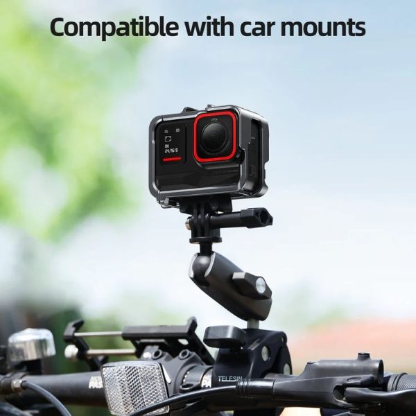 Insta 360 Ace / Ace Pro TELESIN S6-FMS-02 Vertical Shot Quick Release Metal Rabbit Cage Body Protection Accessories - Image 6