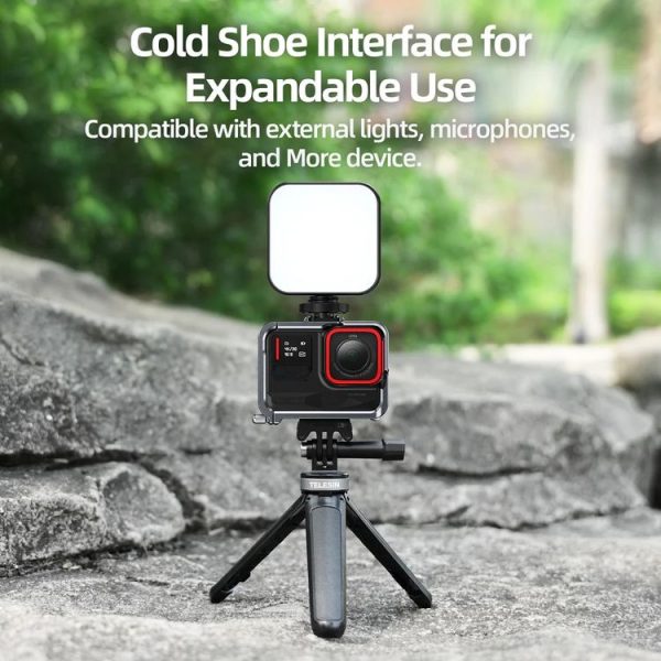 Insta 360 Ace / Ace Pro TELESIN S6-FMS-02 Vertical Shot Quick Release Metal Rabbit Cage Body Protection Accessories - Image 7