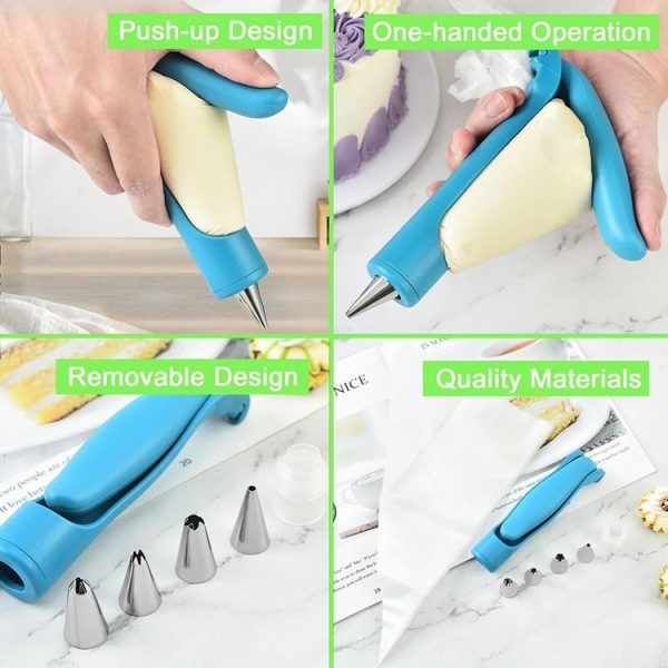 DIY Biscuit Cake Decorating Pen Set Household Baking Tools (Set) - Image 3