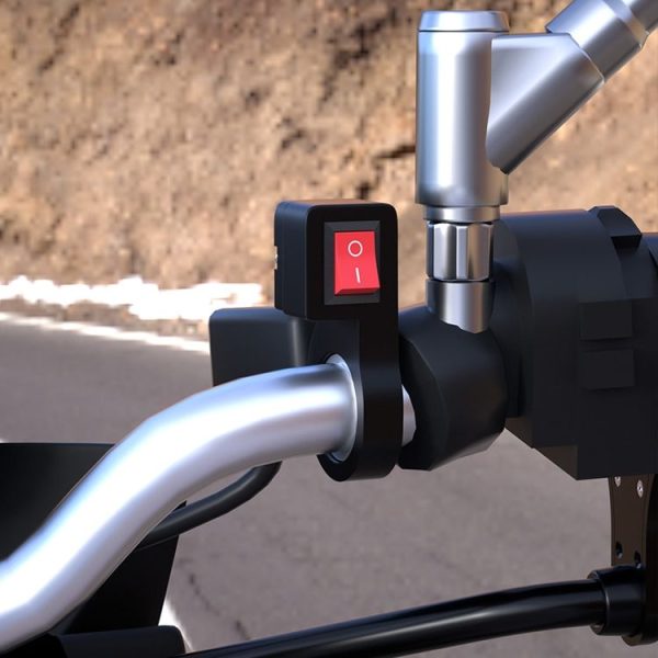 Motorcycle Tricycle Handlebar Headlight Off Switch Modification Accessories (CS-265A1) - Image 7