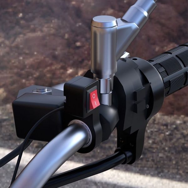 Motorcycle Tricycle Handlebar Headlight Off Switch Modification Accessories (CS-265A1) - Image 9