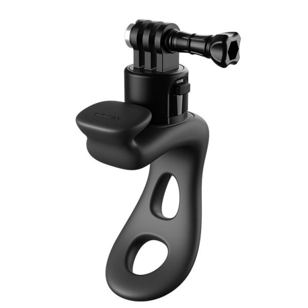 TELESIN TLQ-005 Elastic Quick Release Stand Multi-functional Fixed Silicone Strap Accessories (Black)