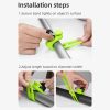 TELESIN TLQ-005 Elastic Quick Release Stand Multi-functional Fixed Silicone Strap Accessories (Black) - Image 11