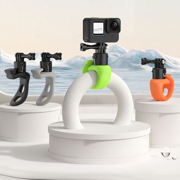 TELESIN TLQ-005 Elastic Quick Release Stand Multi-functional Fixed Silicone Strap Accessories (Black) - Image 2