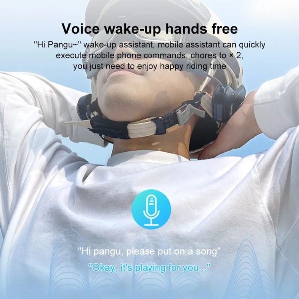 TWVC Motorcycle Bluetooth Headset Wireless Stereo Moto Helmet Headphones With Thin Clip Base - Image 5
