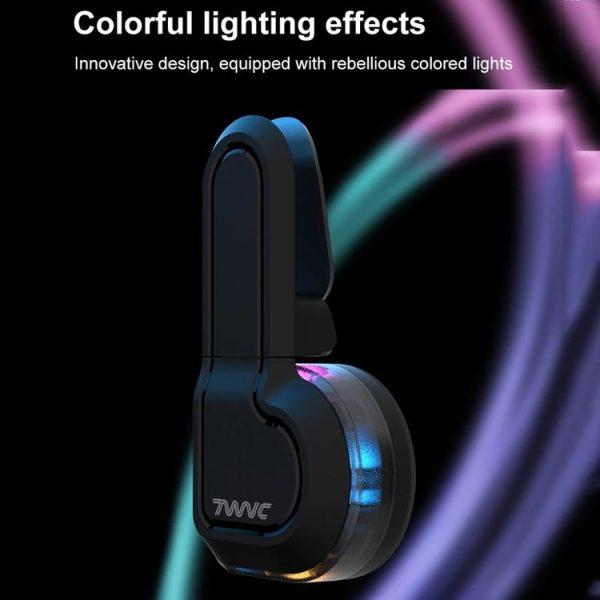 TWVC Motorcycle Bluetooth Headset Wireless Stereo Moto Helmet Headphones With Thin Clip Base - Image 8
