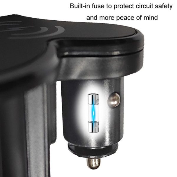 Audi A8 Car Cigarette Lighter Mobile Phone Wireless Charger, Left And Right Driving (2011-2017) - Image 3