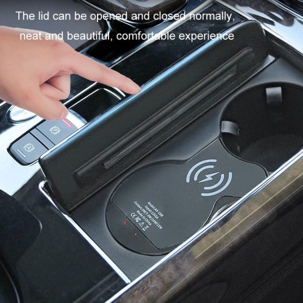 Audi A8 Car Cigarette Lighter Mobile Phone Wireless Charger, Left And Right Driving (2011-2017) - Image 6