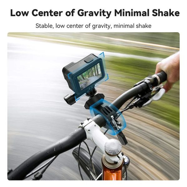 TELESIN TE-HBM-004 Lightweight Stem Clamp Cycling Bracket 360 Degree Adjustable Sports Camera Universal - Image 3