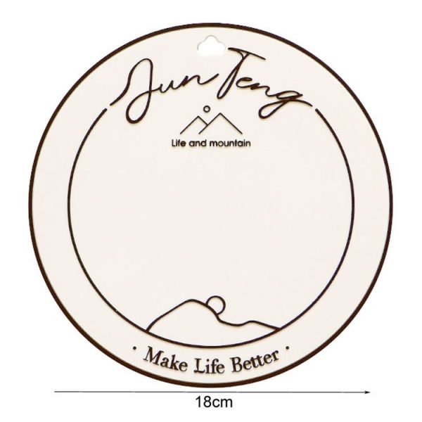 Anti-scald Table Heat Insulation Mat Coaster Simple Lines Greaseproof Non-slip Dinner Plate Pad (Sunset) - Image 3